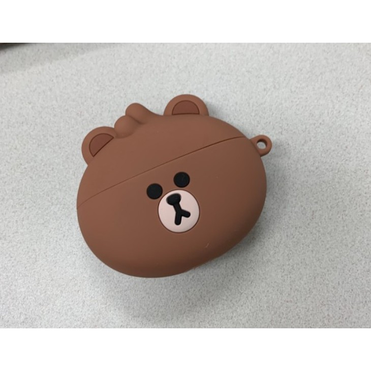 Line FRIENDS Vỏ Bảo Vệ Hộp Sạc Tai Nghe AirPods PRO 1nd / AirPods PRO 2nd Họa Tiết Khuôn Mặt MINI Dễ Thương