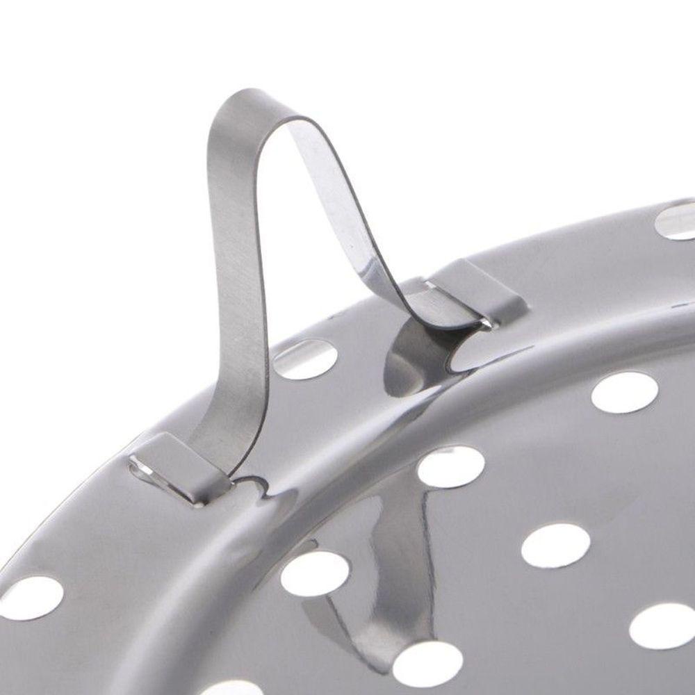 Giá Hấp Ba Tầng Đa Năng Hình Tròn Bằng Thép Không Gỉ