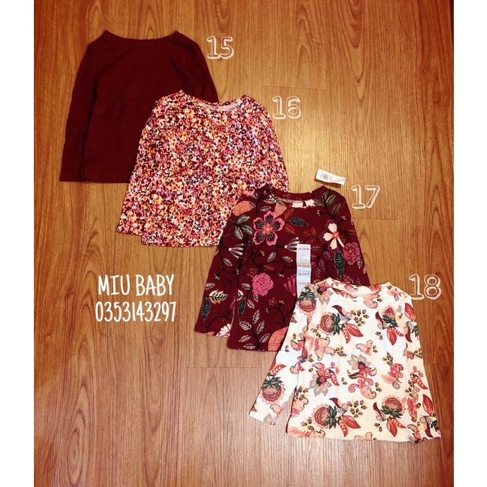 Áo dài tay Olđnavyy bé trai bé gái xuat du