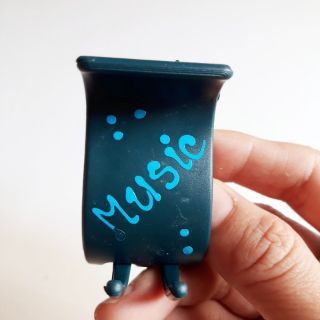 Kẹp tóc 5 răng nhám in chữ (được chọn màu)