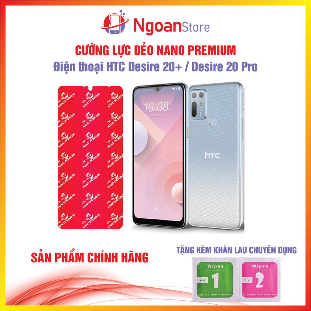 Cường lực dẻo Nano cho Điện thoại HTC Desire 20+ / Desire 20 Pro - Ngoan Store