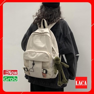 Balo nữ ba lô nam balo đi học đựng laptop 14 inch thời trang ulzzang vải chống nước, ba lô du lịch MRbags BX519LC