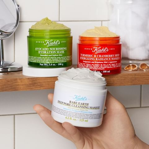 Mặt Nạ Mini Kiehls [đất sét, nghệ, hoa cúc, gừng, bơ]