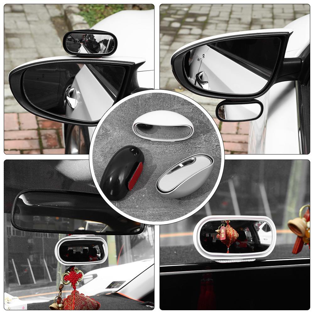 Gương Chiếu Hậu Góc Rộng Xoay 360 Độ Hỗ Trợ Điểm Mù Cho Xe Hơi