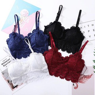 Áo Ngực Nữ Giới Siêu Đẹp Áo bra ren katun mẫu 343