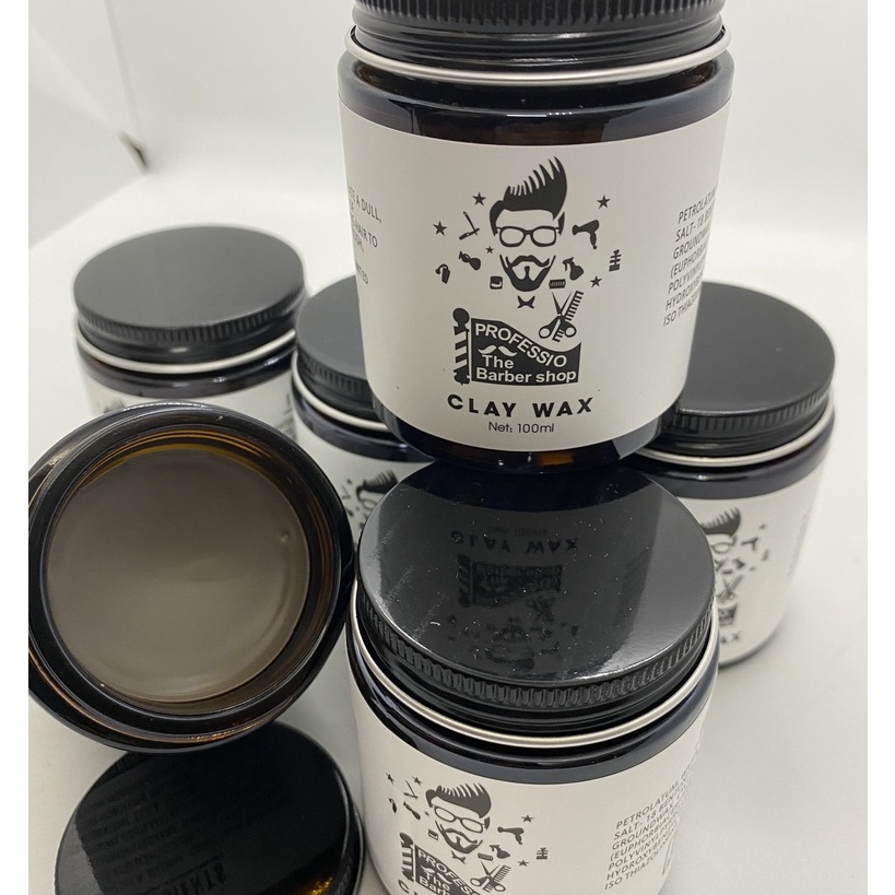 [Hàng Chính Hãng] Sáp Vuốt Tạo Kiểu Tóc Clay Wax Profession The Barber Shop 100ml