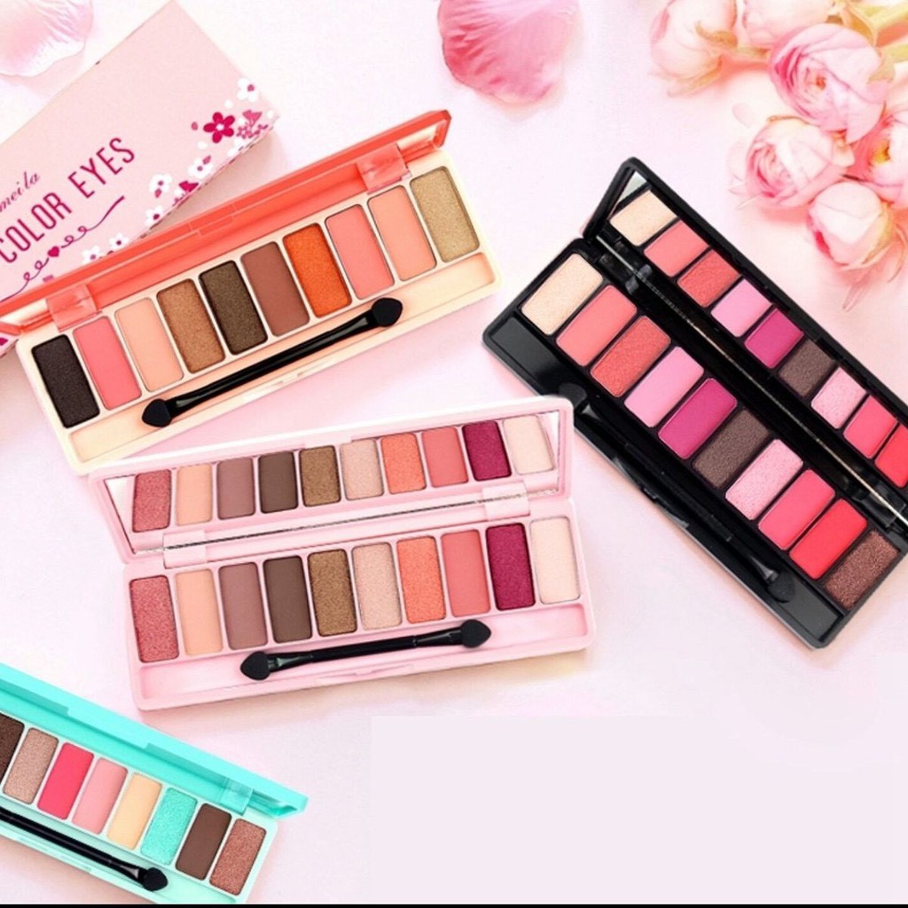 Bảng Phấn Mắt Lameila 10 Màu Play Color Eyes