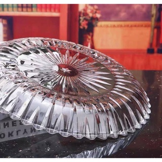 Khay đựng thố mứt thuỷ tinh 30cm