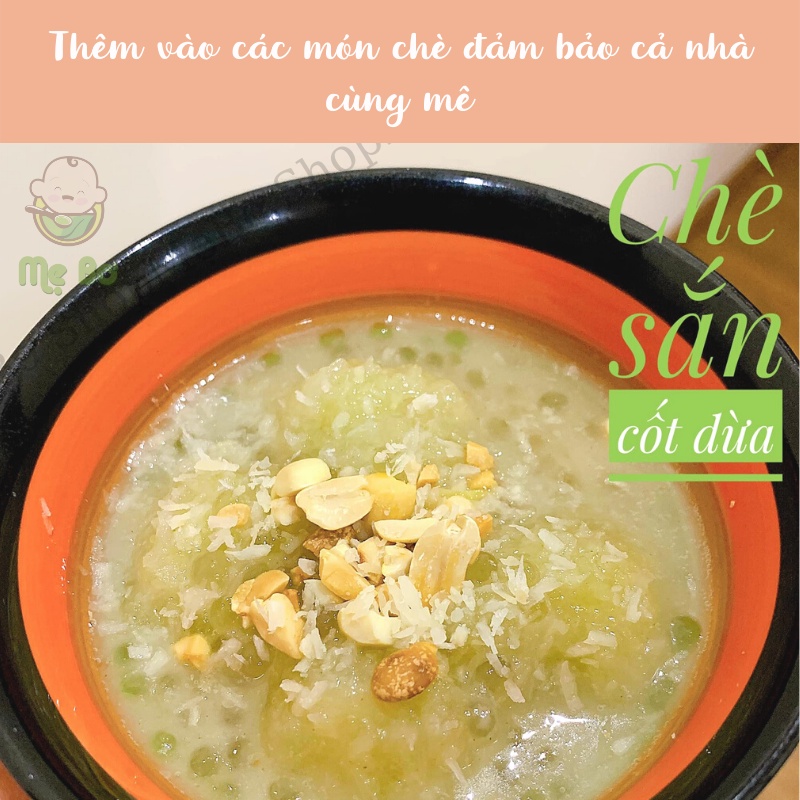 VỤN DỪA SẤY HỮU CƠ LÀM BÁNH, SMOOTHIE GÓI LẺ 50g