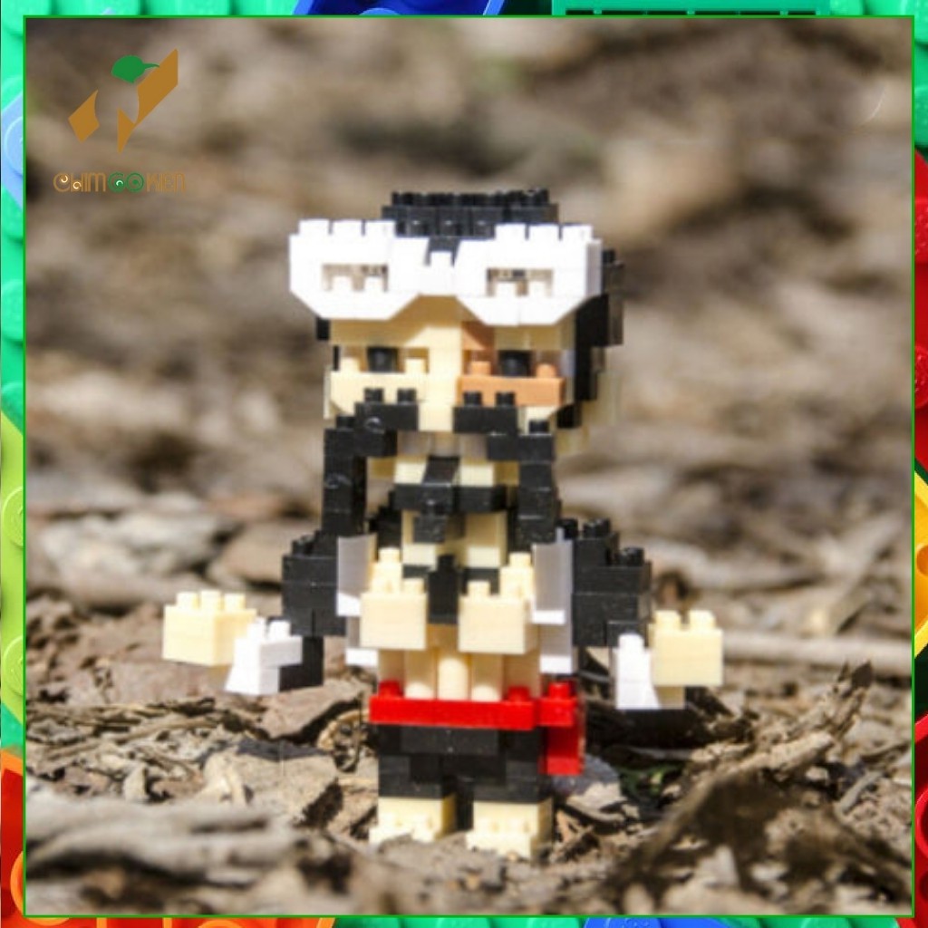 Mô hình one piece lego 3d nhóm sát thủ CP9 đồ chơi lắp ráp one piece 200-400 chi tiết