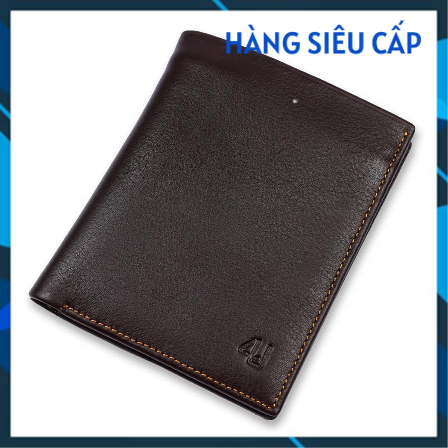 Ví Đứng Da Bò Cao Cấp Lịch Lãm [Bh 12 tháng]