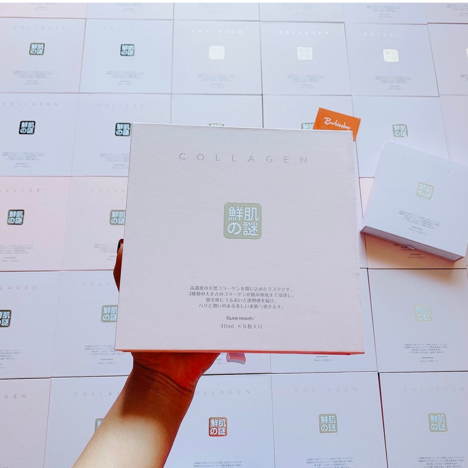 Mặt Nạ Collagen Rwine Beauty Collagen Mask ( HỘP 5 MIẾNG )