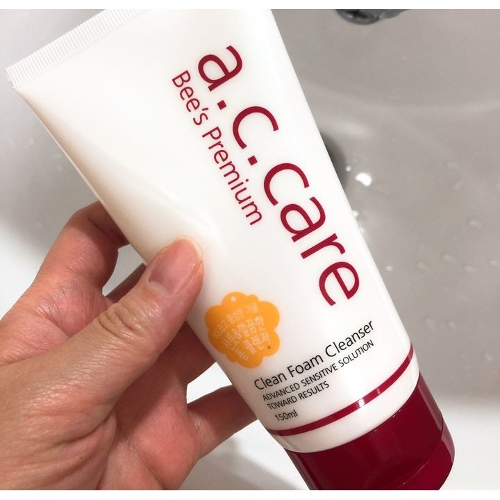 A.C.Care Sữa rửa mặt dành cho da mụn từ nọc ong Bee's Premium