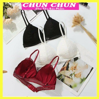 Áo lot bra ren đệm mỏng siêu xinh mẫu mới nhất nhà Chunchun 322.
