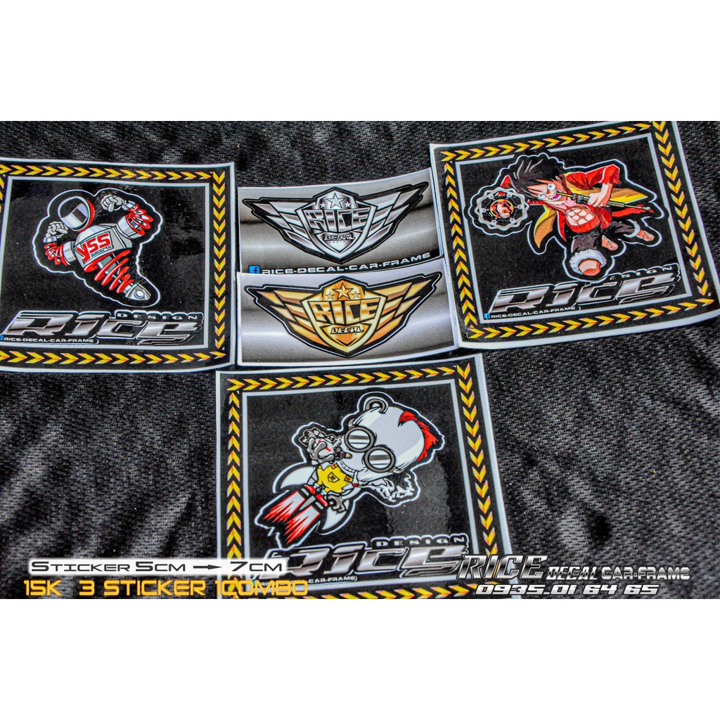 Tem Sticker Racing Mini