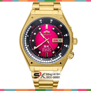 Đồng hồ cơ nam orient sk mặt lửa automatic femal002h9