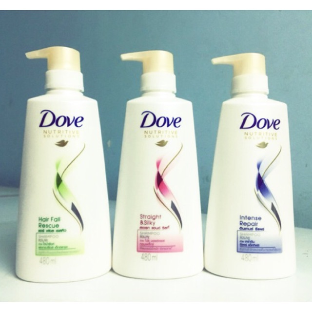 Combo 2 Chai Dầu Gội Xả Dove Phục Hồi Hư Tổn 450ml +425ml Thái Lan