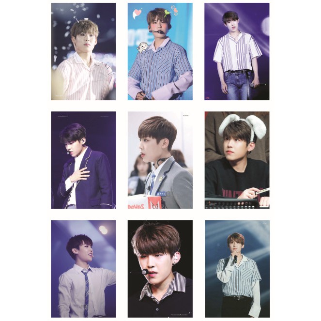 Lomo card ảnh Wanna One - Park Woojin full 36 ảnh