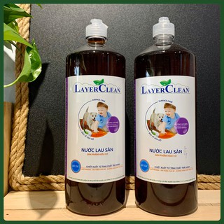 [SẢN PHẨM HỮU CƠ]Nước lau sàn hữu cơ Layer Clean 1.25L hương gió biển