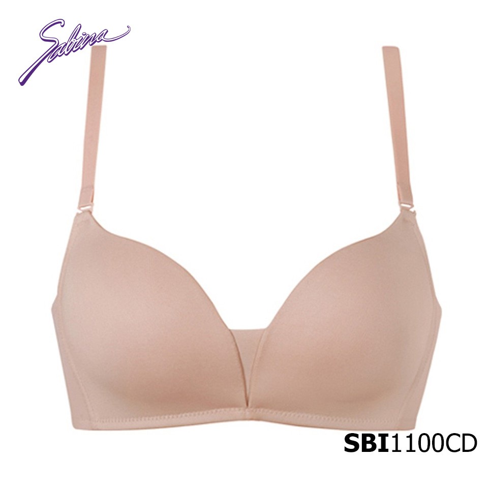 Combo 2 Áo Lót Nữ Mút Mỏng và Mút Dày Vừa By Sabina SBD4100+SBI1100