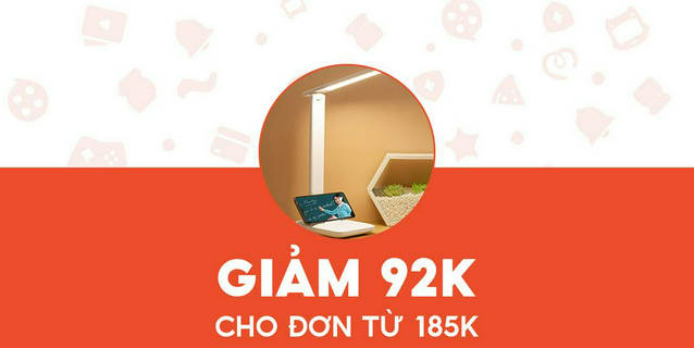 [Scan & Pay] - Totoro - Giảm 92K cho Đèn bàn học TLDL - P4 1000lux