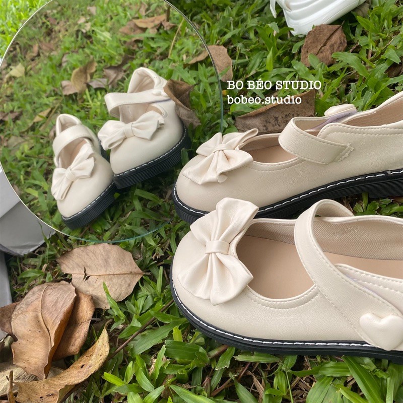(HÀNG CÓ SẴN - ẢNH THẬT SHOP CHỤP) LOLITA MARY JANE SHOES - GIÀY MARY JANE CÓ NƠ PHONG CÁCH LOLITA | BigBuy360 - bigbuy360.vn