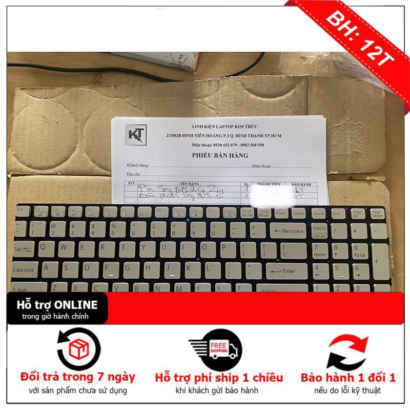 BH12TH  Bàn phím Laptop Sony Vaio SVS15 Series