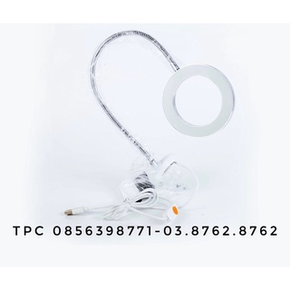 Đèn kẹp mini siêu sáng 2 chế độ dùng trong phun xăm,nối mi