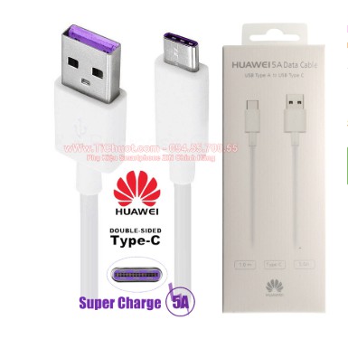 Cáp Huawei Type-C Super Charge 5A FULLBOX Huawei Store