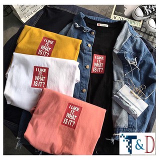 ÁO THUN NỮ A LIKE THỜI TRANG NHIỀU MÀU