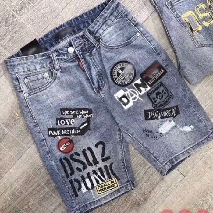 Quần Short Jean Nam Đẹp Chất Bò Co Giãn Cao Cấp, Quần Ngố rách Mẫu Mới Phong Cách Hàn Quốc Q203A