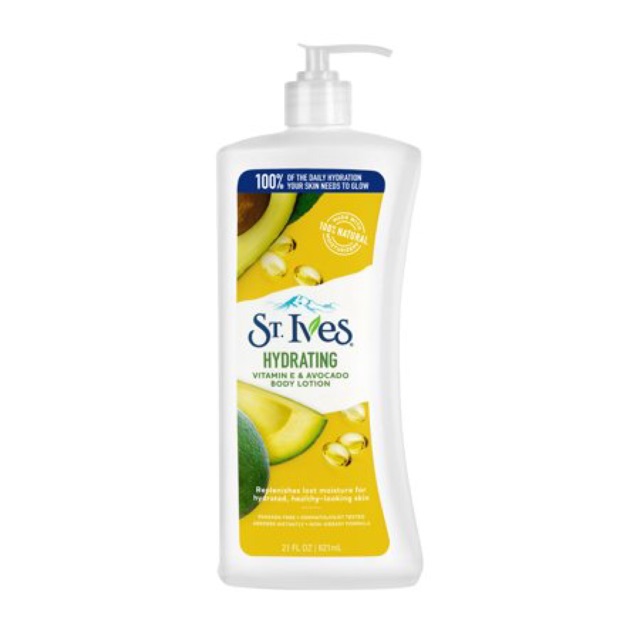 ( Loại Mới) Sữa Dưỡng Thể Toàn Thân ST.IVES (621ML)