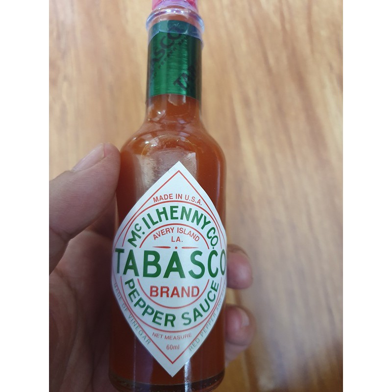 Sốt ớt đỏ hiệu Tabasco 60ml