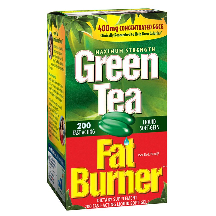 Giảm cân Green Tea Fat Burner, 200 viên