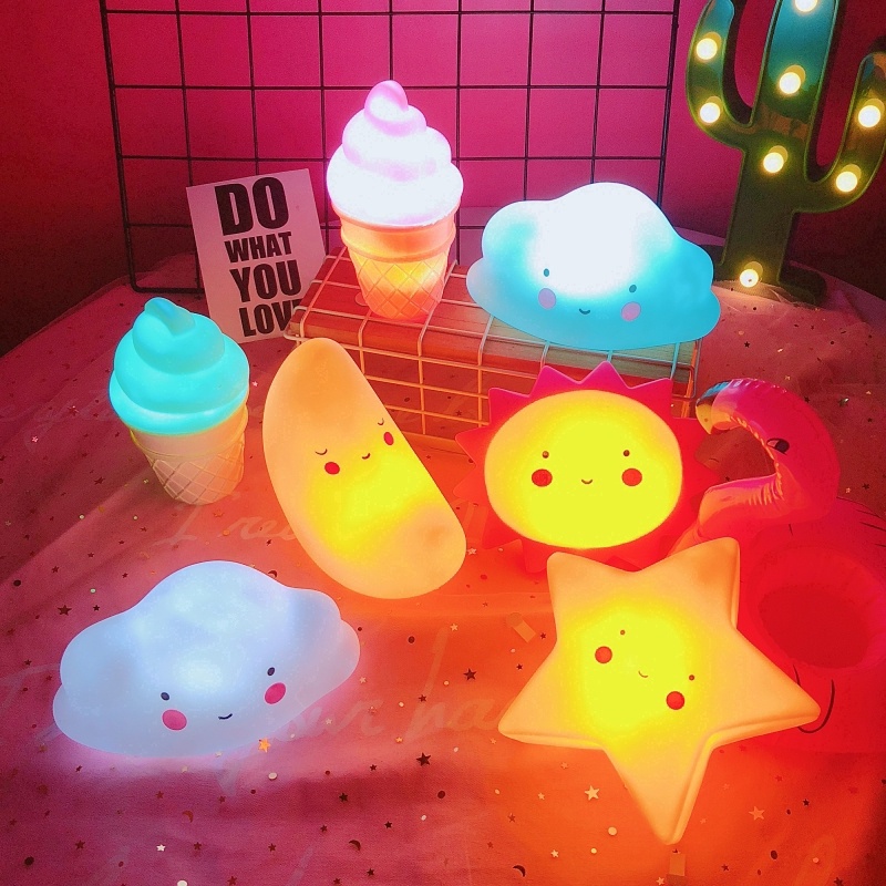 Đèn led hoạt hình dễ thương trang trí decor phòng ngủ  Teddy Bears store