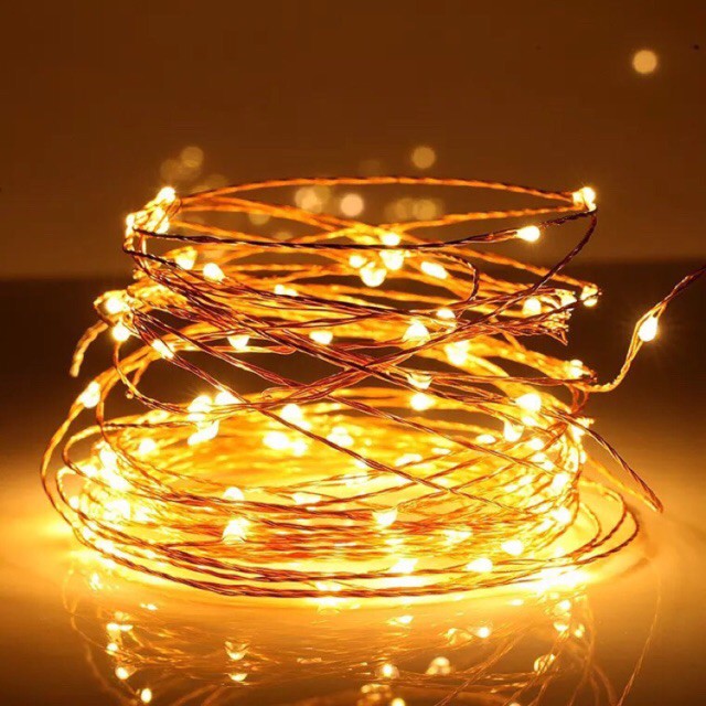 Đèn Led đom đóm Fairy Light dây đồng trang trí phòng