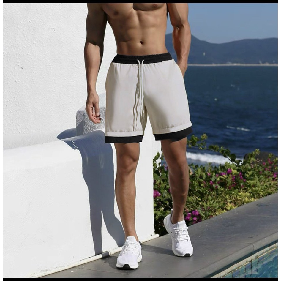 Quần Short thun SIXPACK CVC - Giá sỉ Unisex