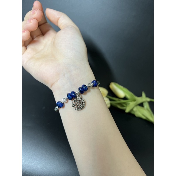 Vòng tay xanh biển Lapis - lazuli