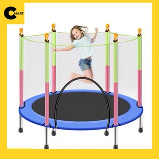 Nhà nhún lò xo lục giác có hàng rào vui chơi an toàn cho trẻ [CMART_GIA DỤNG TIỆN ÍCH]