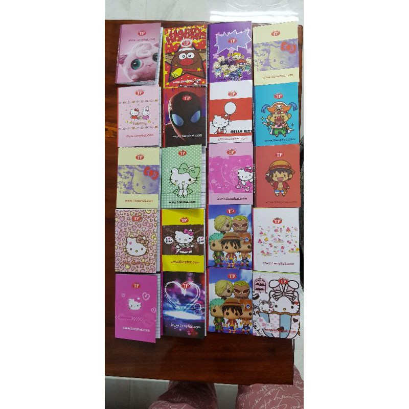 Combo 100 sổ tay mini