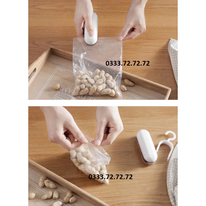 Máy hàn miệng túi thực phẩm mini, kẹp niêm phong loại đẹp