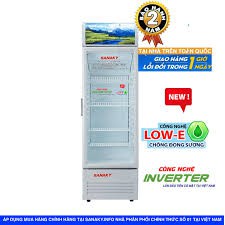 CHÍNH HÃNG - Tủ mát Inverter Sanaky VH-218K3L 210 lít