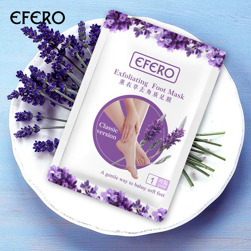 Mặt nạ lavender ủ tẩy tế bào chết bàn chân, tẩy vết chai, nứt gót chân, dưỡng da chân