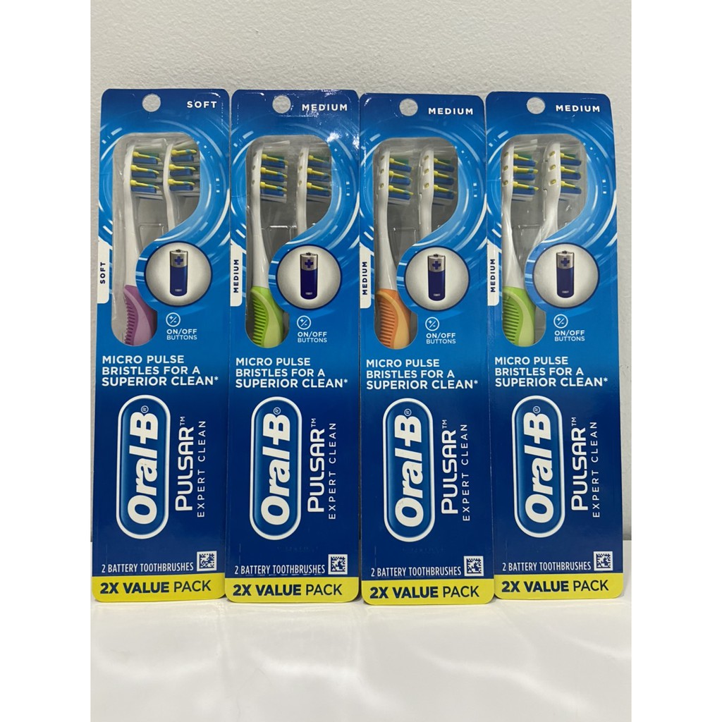 BÀN CHẢI ĐÁNH RĂNG CHẠY PIN Oral-B Pulsar Made in Đức