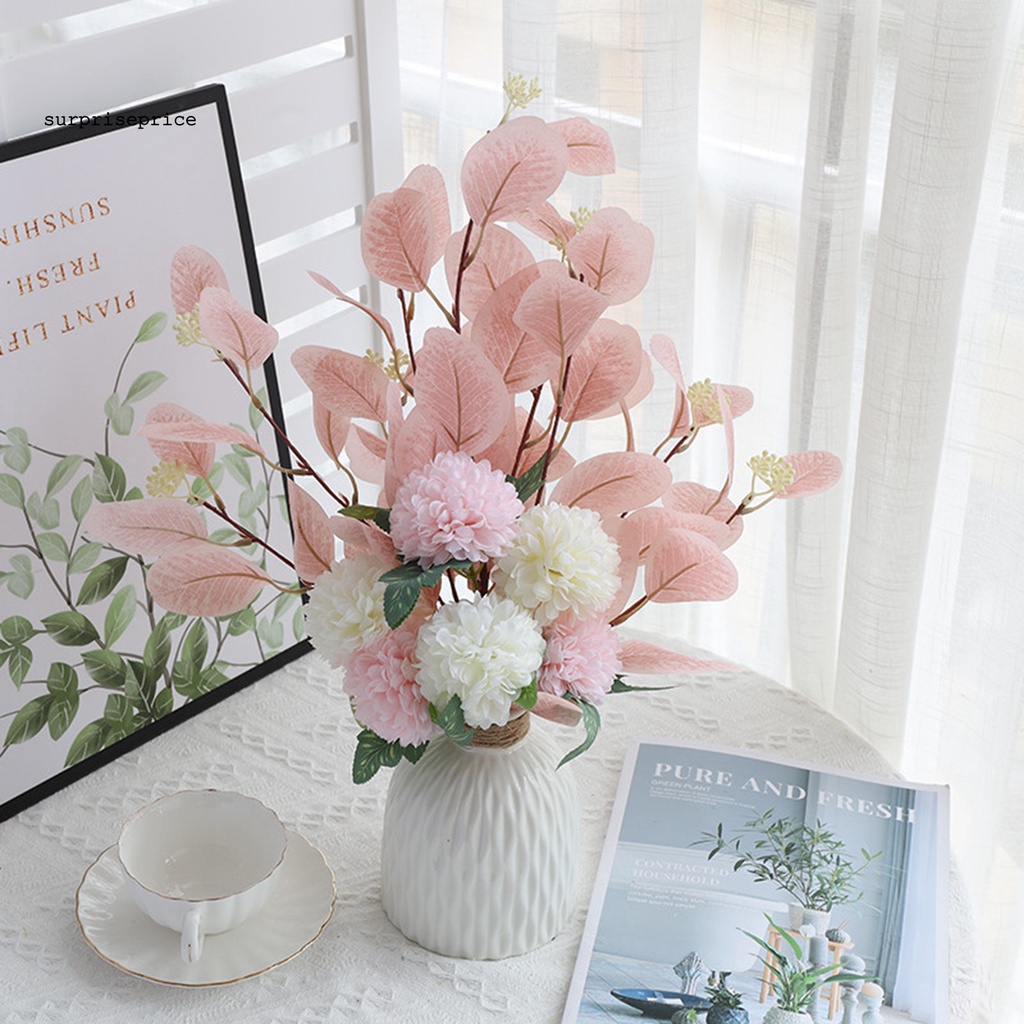 Bó hoa giả bằng lụa dùng trang trí tiệc