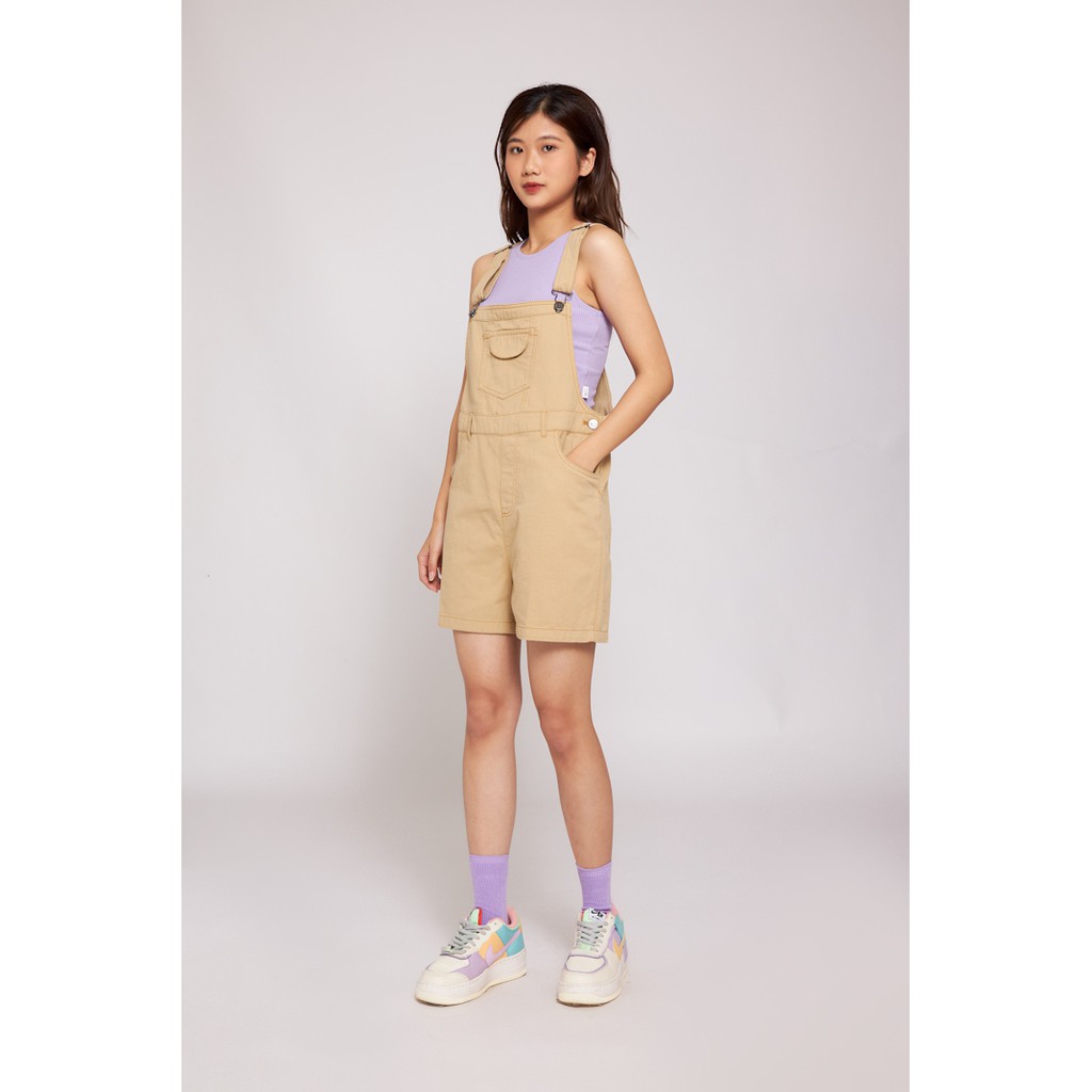 [Mã WABRHI5 giảm 15% đơn 599K] Quần yếm ngắn BOO phong cách Hàn Quốc năng động cho nữ | BigBuy360 - bigbuy360.vn