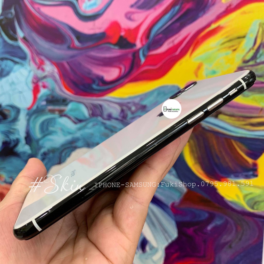 [NHIỀU MÀU] COMBO 2 Miếng dán viền kèm dán Cụm Camera,Táo Dành cho 12 PRO MAX 11 PRO MAX X XS XR XSMAX 7PLUS