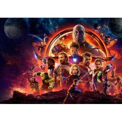 Sale 70% Tấm poster dán tường in hình các nhân vật trong Avengers,  Giá gốc 33,000 đ - 34C26