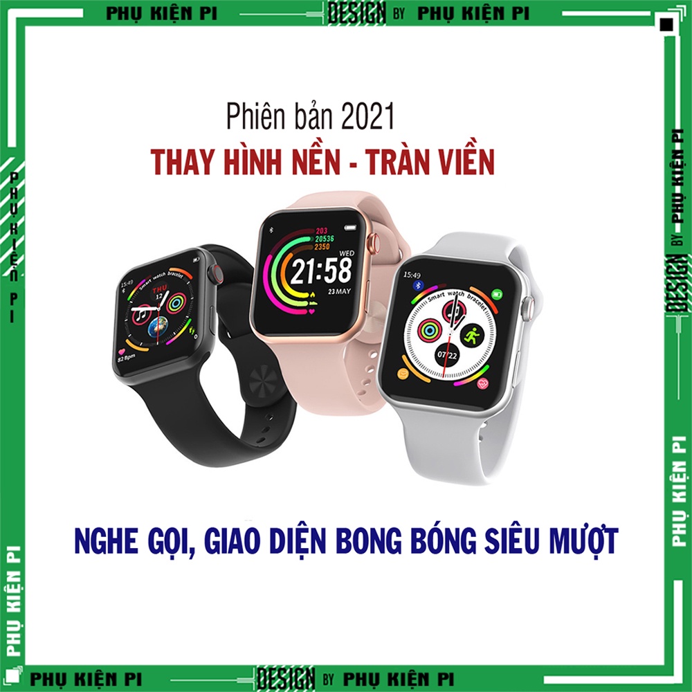 Đồng Hồ Thông Minh Nam Nữ T500+ Plus Series 6 Thay Được Ảnh Hình Nền, Nghe, Gọi Full Chức Năng, Giao Diện Tổ Ong