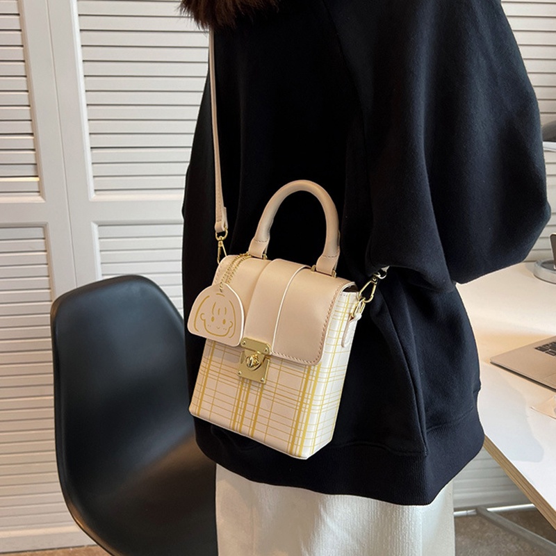 Túi đeo chéo IELGY hình vuông cỡ nhỏ cầm tay thời trang cao cấp cho nữ